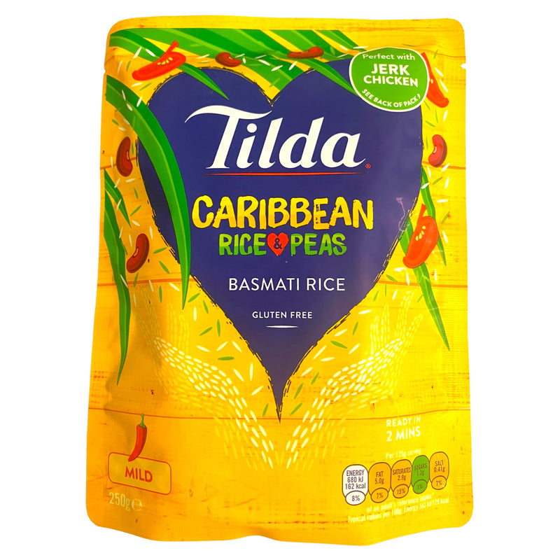 Tilda Caribbean Basmati Rice & Peas 250g