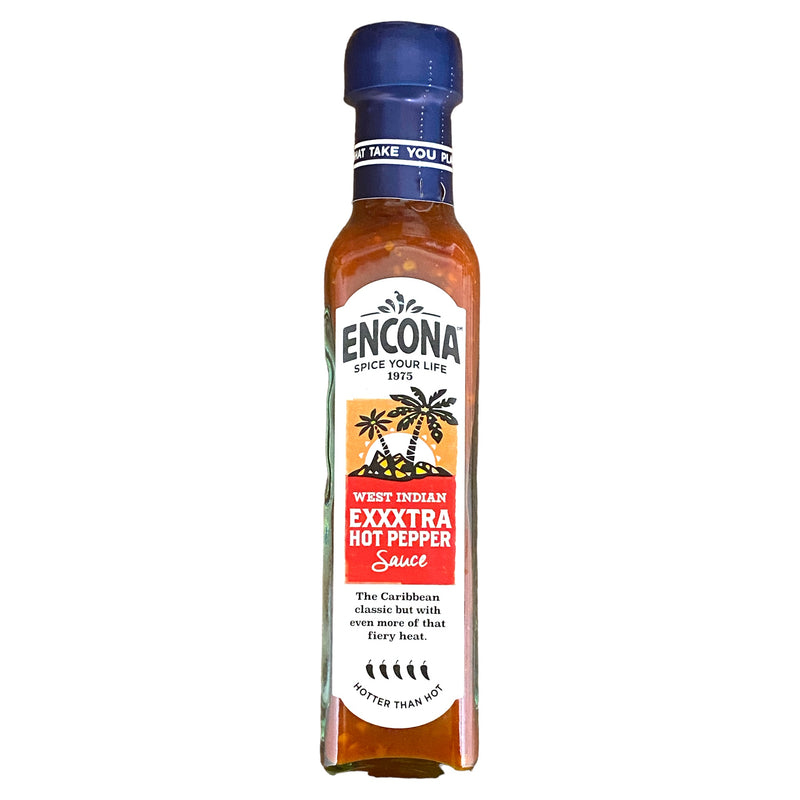 Encona West Indian Exxxtra Hot Pepper Sauce 142ml