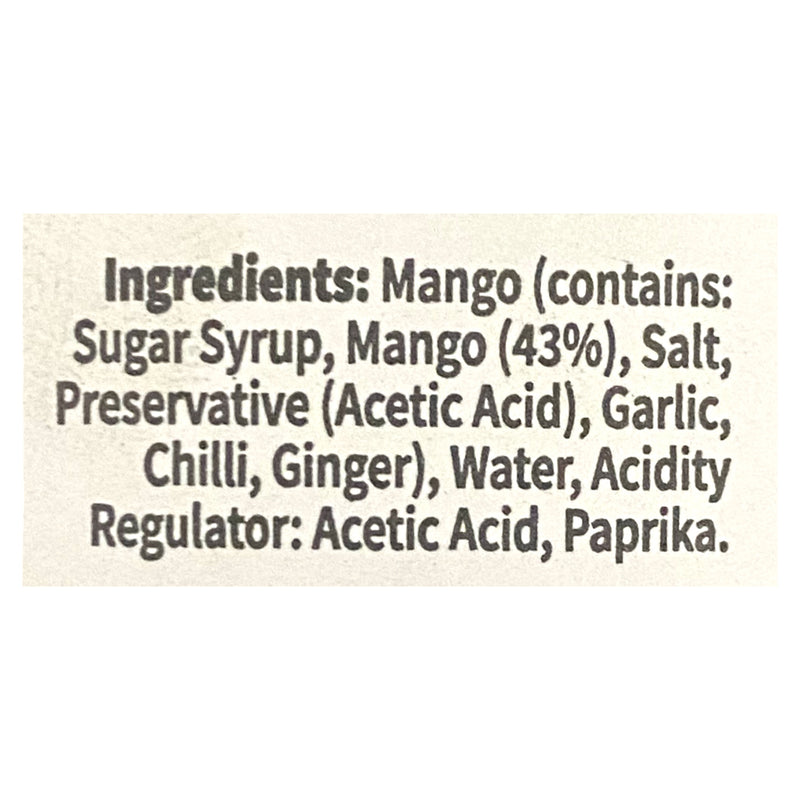 Drivers Sweet Mango Chutney 360g