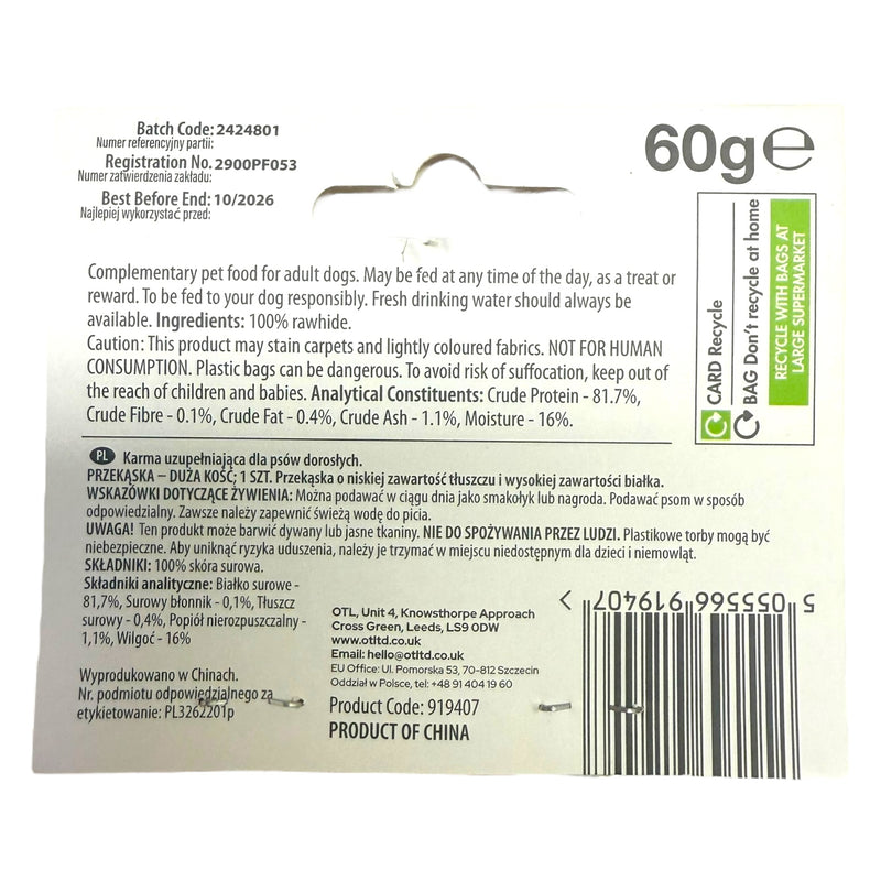 Purebreed Large Bone 60g