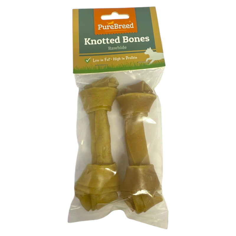 Purebreed Knotted Bones 2 x 35g