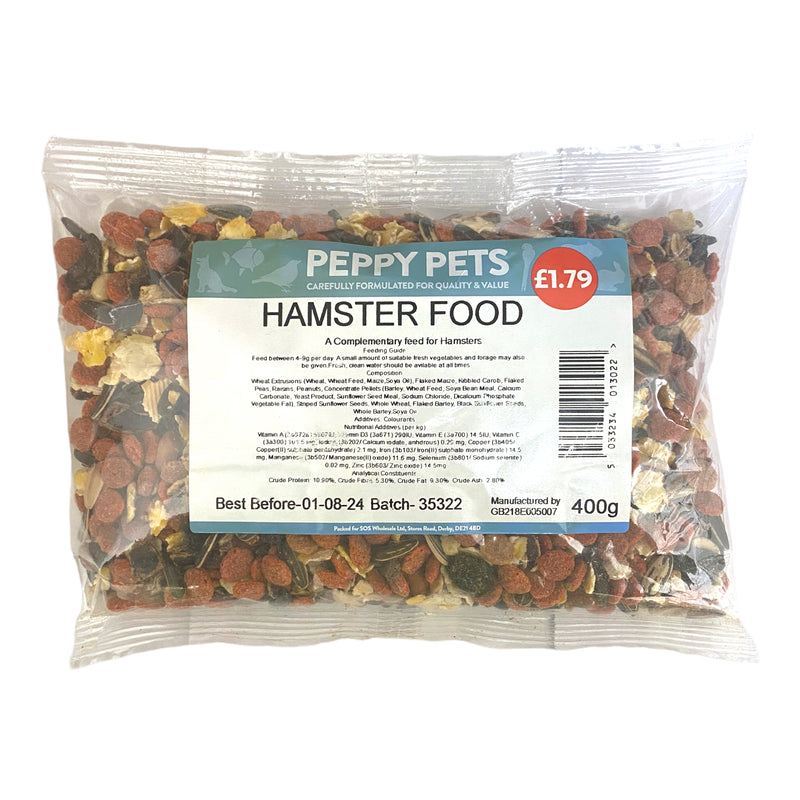 Peppy Pets Hamster Food 400g