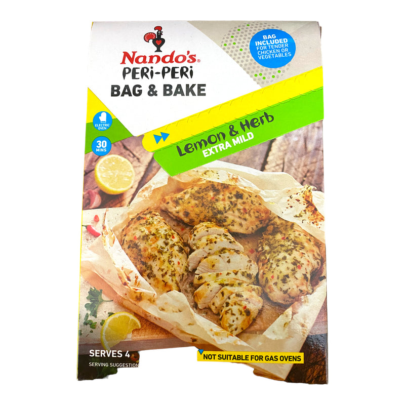 Nando’s Peri-Peri Bag & Bake Lemon & Herb 20g