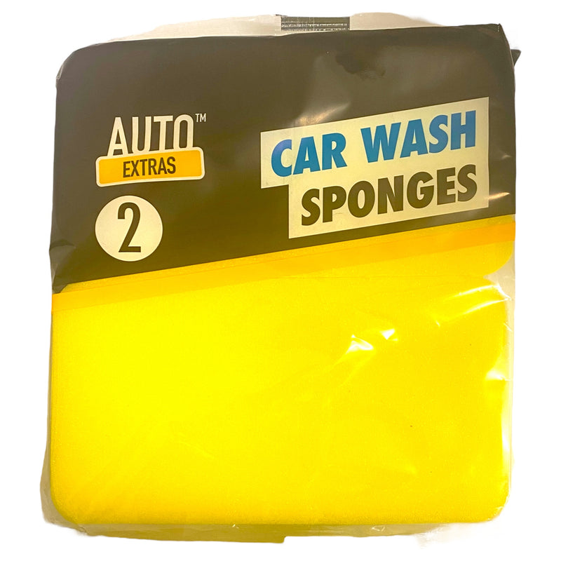 Auto Extras Car Wash Sponges 2pk