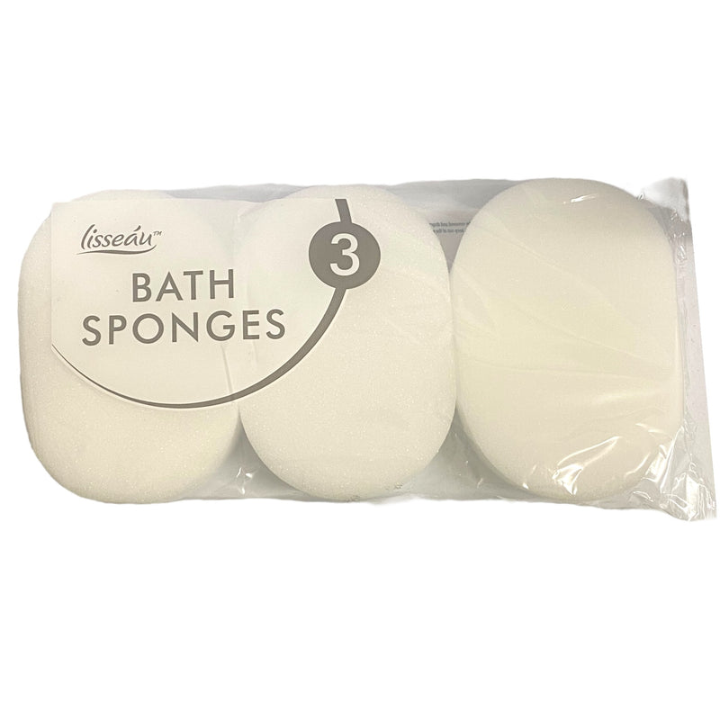 Bath Sponges 3pk