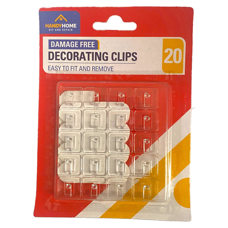 Handy Home Decorating Clips 20pk