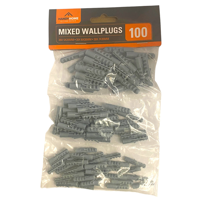 Handy Home Mixed Wallplugs 100pk