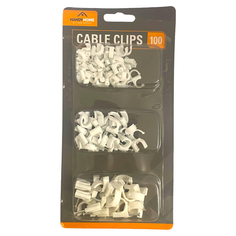 Handy Home Cable Clips 100pk