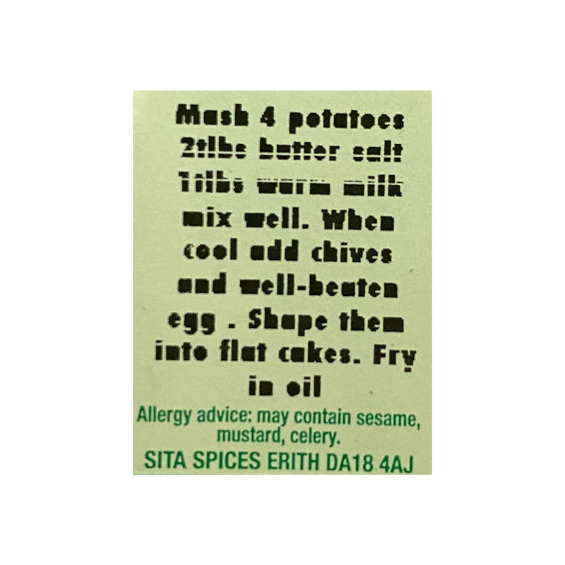 Sita Spices Chives 8g