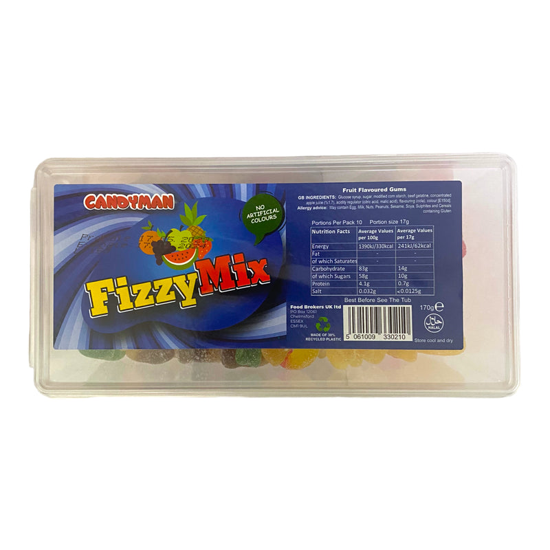 Candyman Fizzy Mix 170g