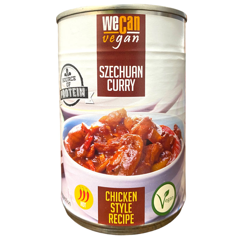 WeCan Vegan Szechuan Curry Chicken Style 400g