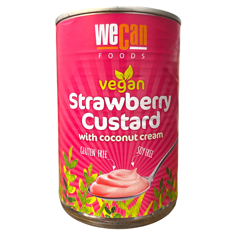 WeCan Vegan Strawberry Custard 400g