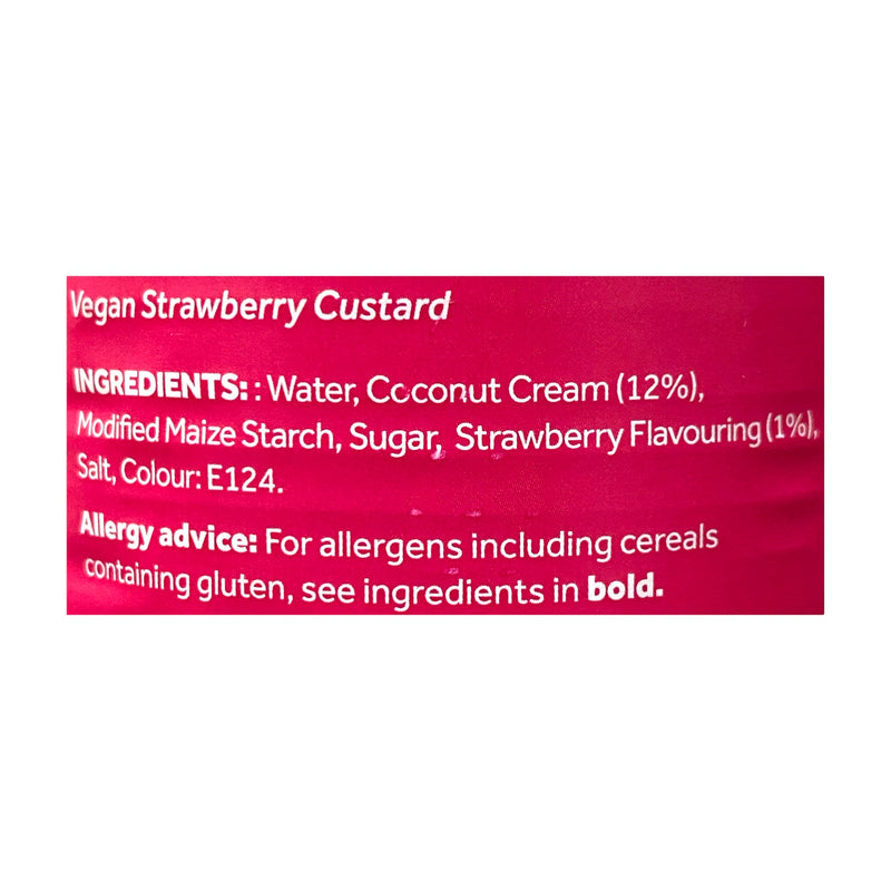 WeCan Vegan Strawberry Custard 400g