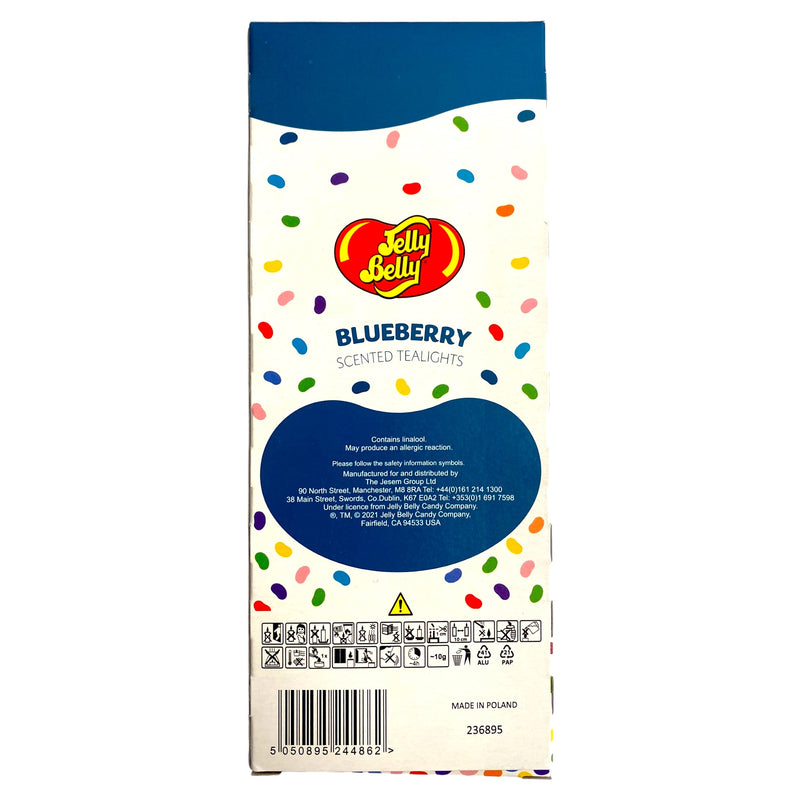 Jelly Belly Blueberry Tealight Candles 10pk