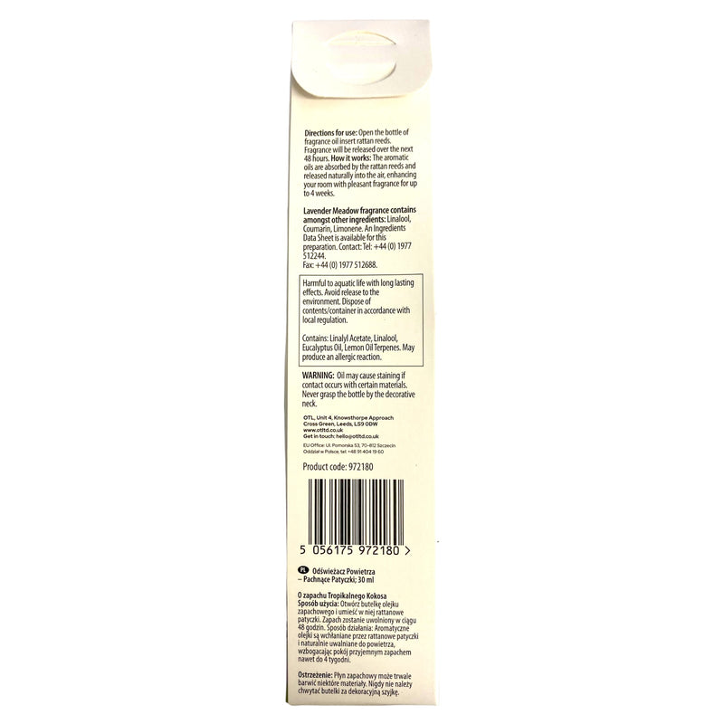 Bloome Reed Diffuser Lavender Meadow 30ml