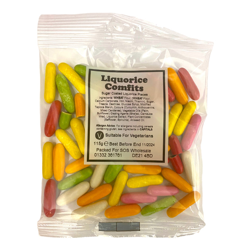 Liquorice Confits 115g