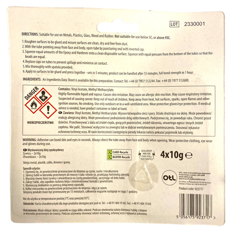 SecureFix Repair Epoxy 40g