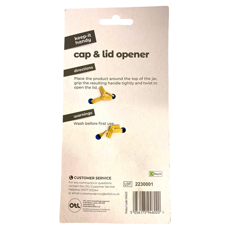 Keep it Handy Cap & Lid Opener