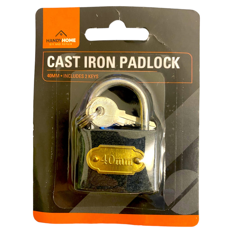 HandyHome Cast Iron Padlock