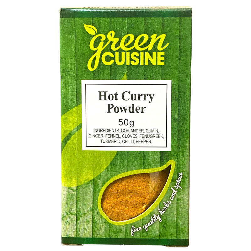 Green Cuisine Hot Curry Powder 50g