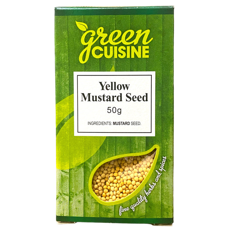 Green Cuisine Yellow Mustard Seed 50g