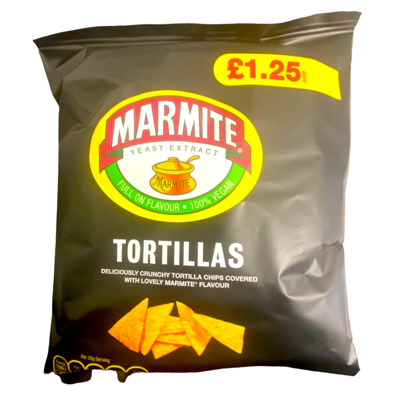 Marmite Tortillas 70g