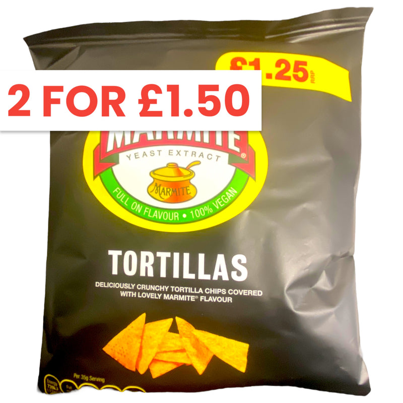 Marmite Tortillas 70g