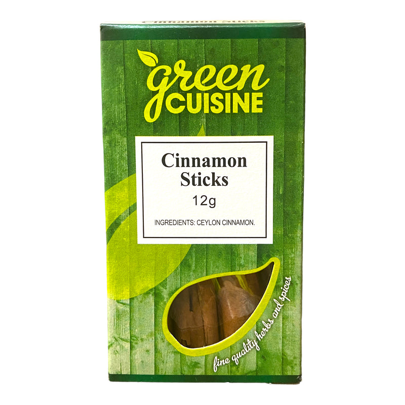 Green Cuisine Cinnamon Sticks 12g