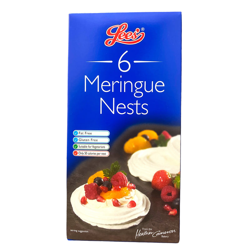 Lee’s 6 Meringue Nests 115g