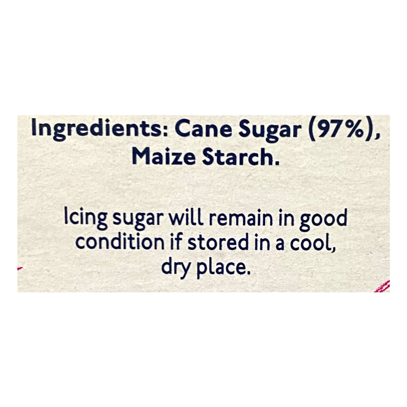 Tate Lyle Cane Icing Sugar 500g