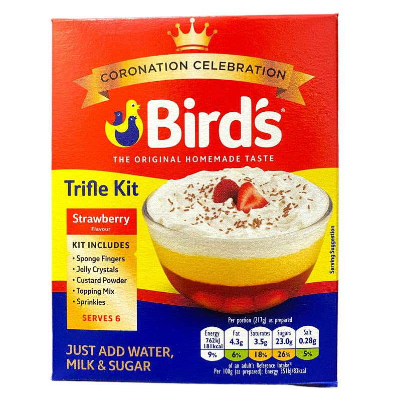 Birds Trifle Kit Strawberry Flavour 141g