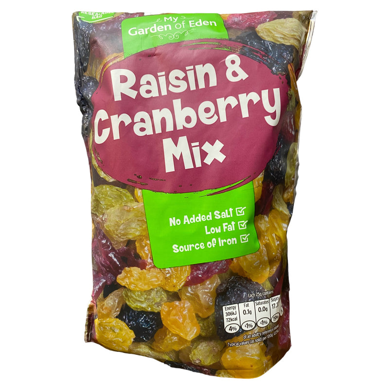 My Garden Of Eden Raisin & Cranberry Mix 250g