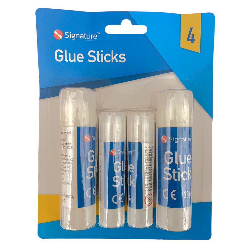 Signature Glue Sticks 4pk