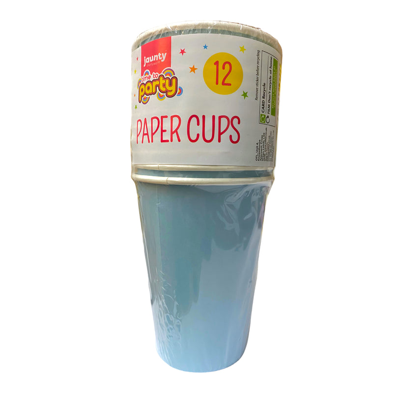 Jaunty Paper Cups x 12