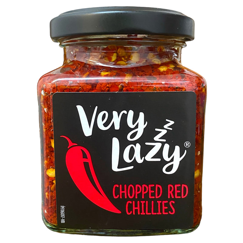 Very Lazy Chopped Red Chillis 190g