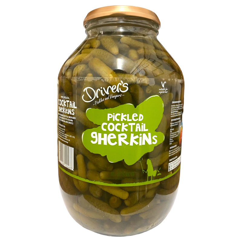 Drivers Pickled Cocktail Gherkins 2.25kg