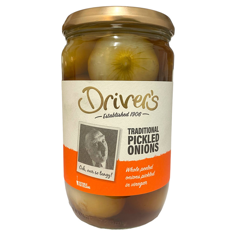 Drivers Traditional pickled onions 710g