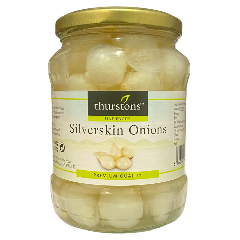 Thurstons Silverskin Onions 650g