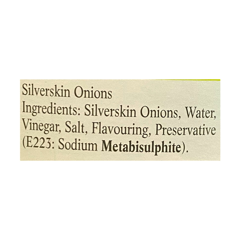 Thurstons Silverskin Onions 650g