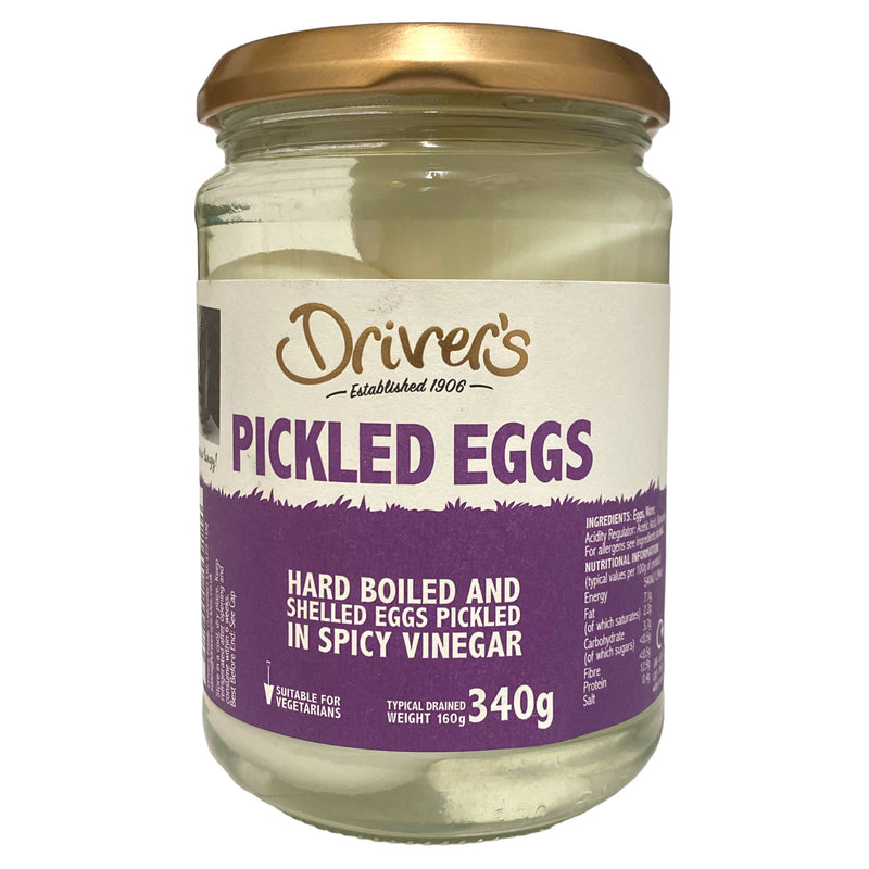 Drivers Pickled Eggs 340g