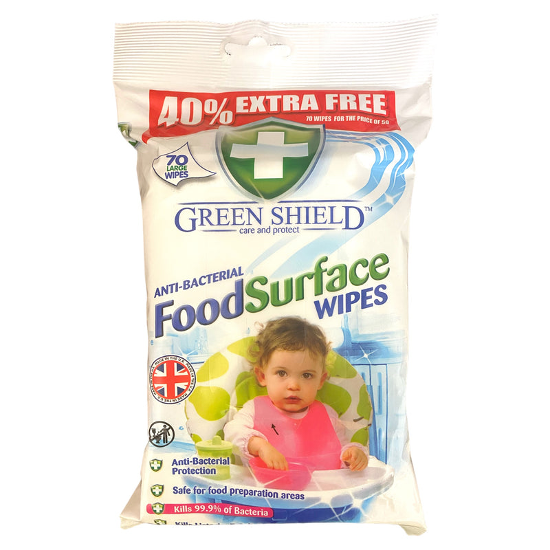 Green Shield Food Surface Wipes x 70