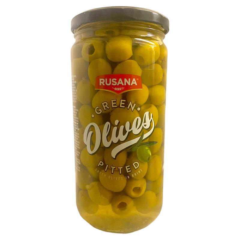 Rusana Green Pitted Olives 720g