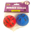 Cooper & Pals Rubber Balls 2pk