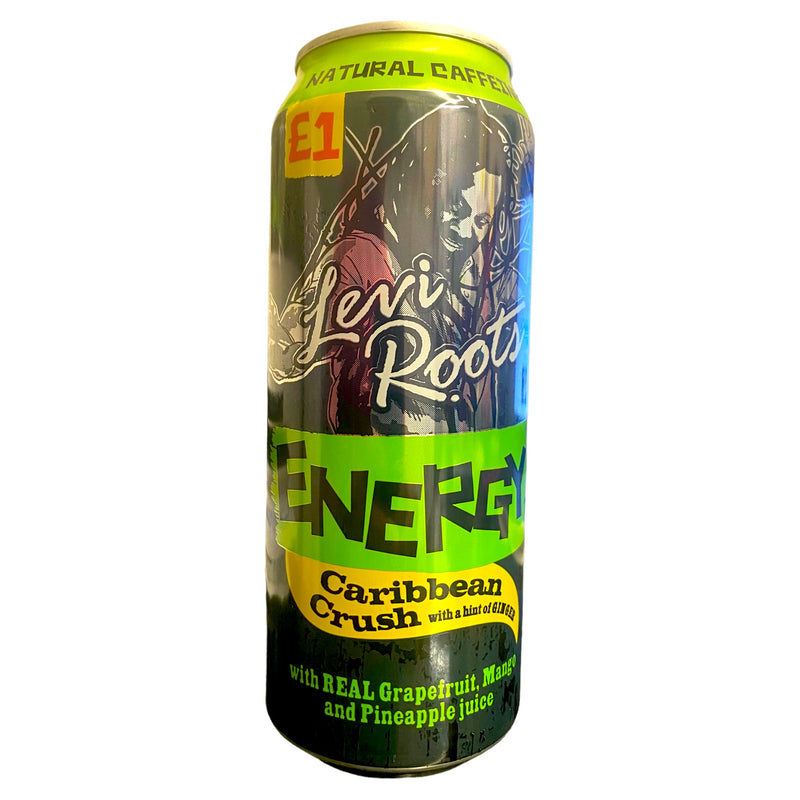 Levi Roots Caribbean Crush Energy Drink 500ml