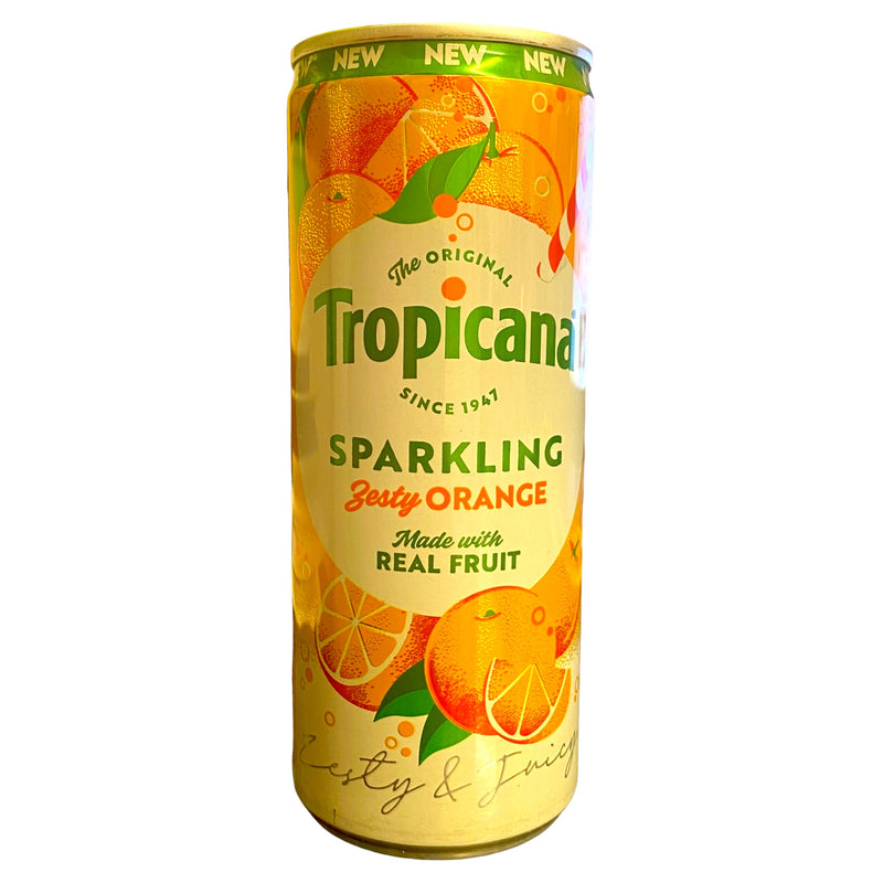 Tropicana Sparkling Zesty Orange 250ml