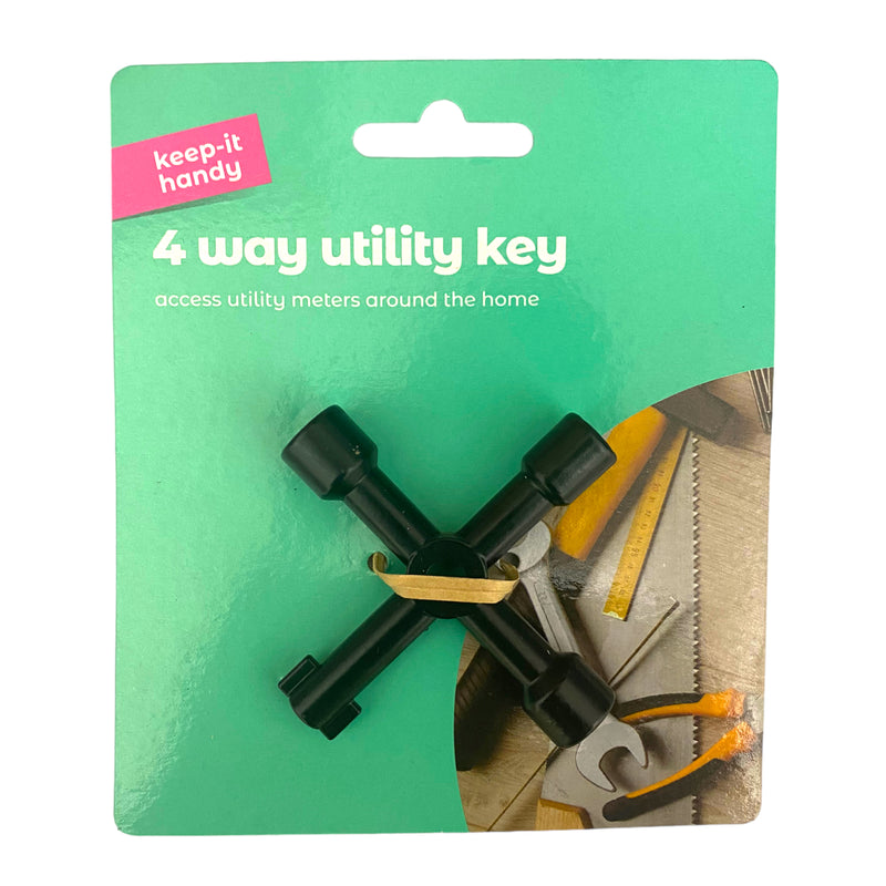 Keep It Handy 4 Way Utility Key