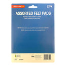 SecureFix Assorted Felt Pads 27pk