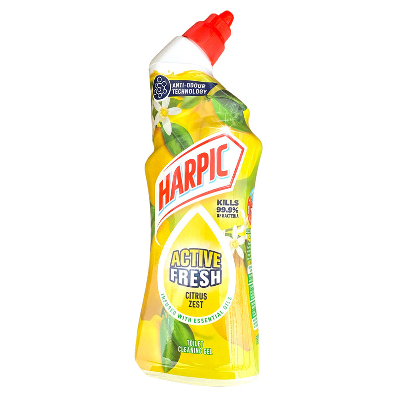 Harpic Active Fresh Citrus Zest Toilet Gel 750ml