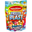 Sunshine Freeze Blast Rainbow Rocks Sour Dried Candy 100g