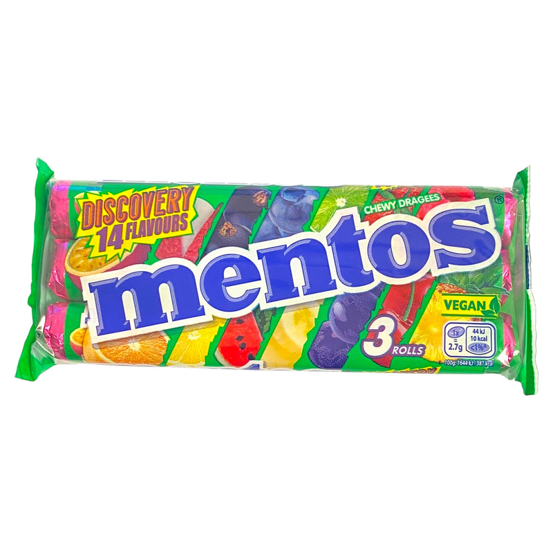 Mentos Discovery 14 Flavours 3 x 37.5g